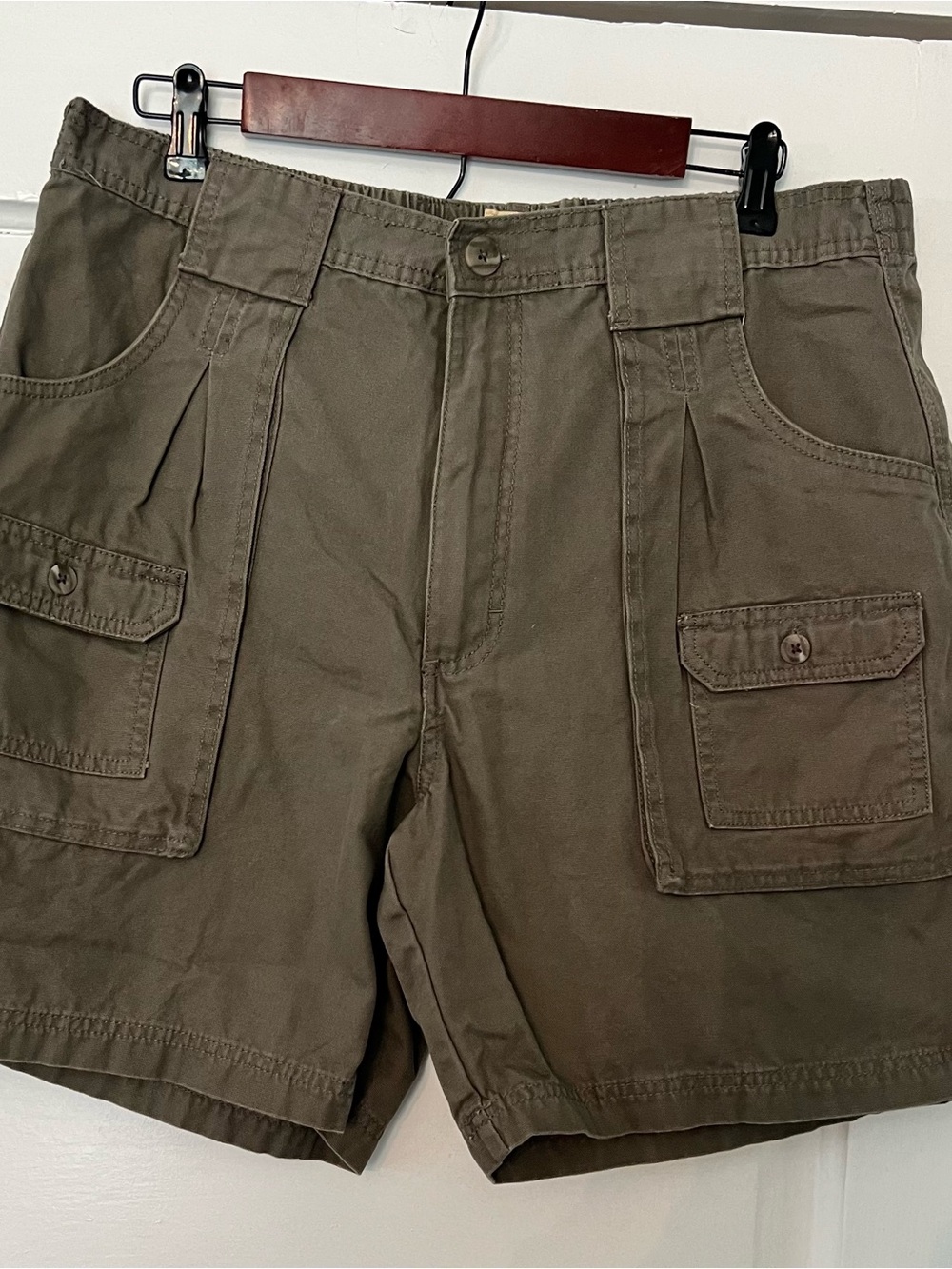 Men's Redhead Cargo Shorts Sz 36 in Olive Green